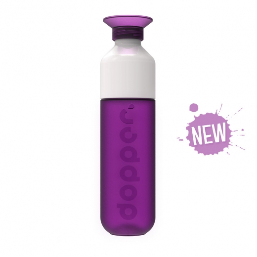 Dopper waterfles paars