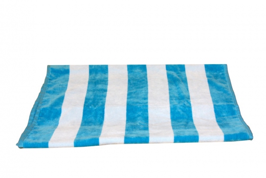 Baddoek aqua streep