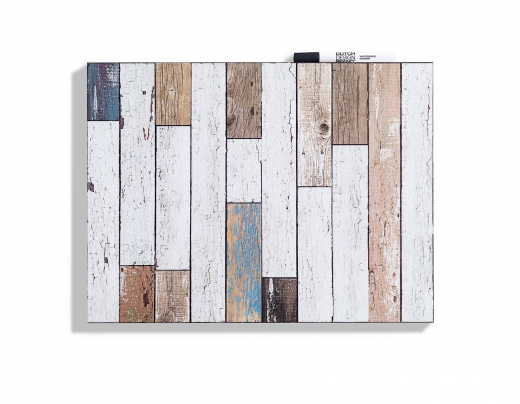 Dutch design whiteboard beachwood medium
