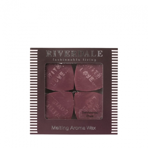 Riverdale smelthartjes sandelwood rose