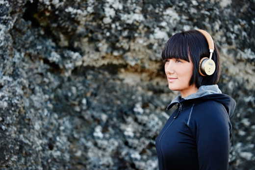 Woofit headphone golden