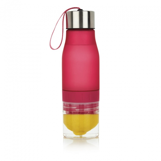 Citroenwaterfles roze