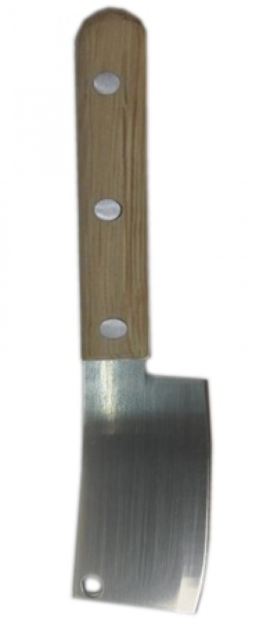 Kaasbijltje met houten greep