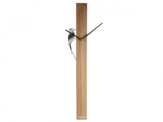 Wandklok Woodpecker tube