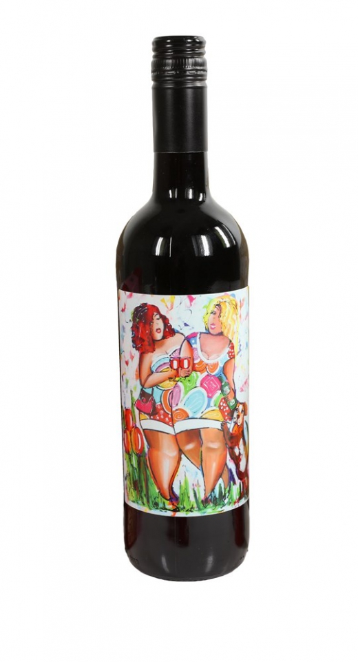 Merlot vrolijke dames