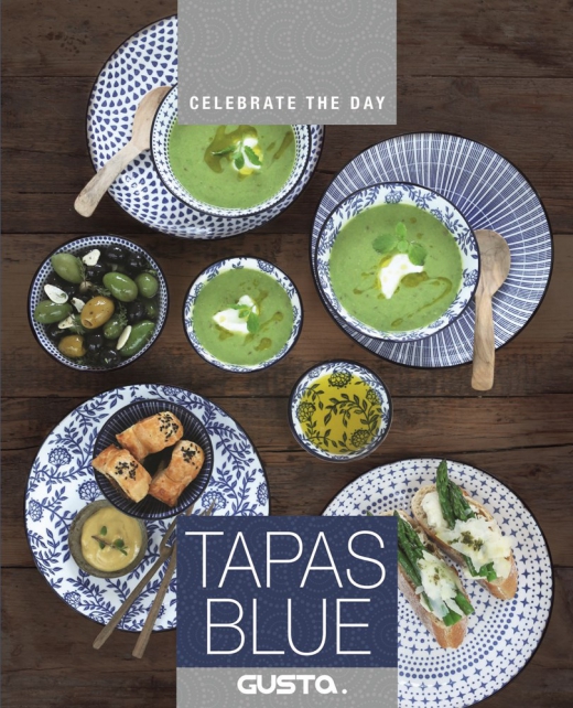 Boek Tapas blue
