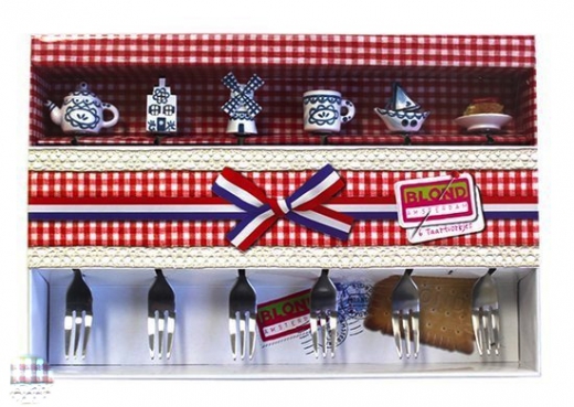 Gebaksvorkjes delfts blond