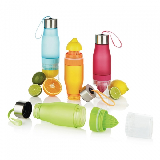 Citroenwaterfles roze