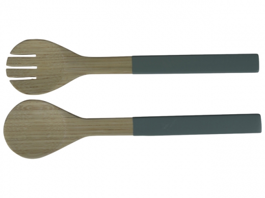 Saladecouvert bamboe/blauw