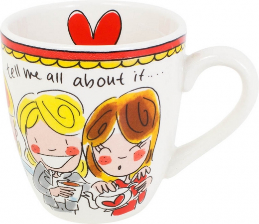 Minimok rood tekst blond