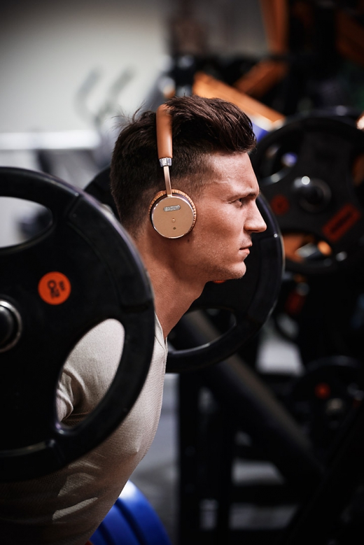 Woofit headphone golden