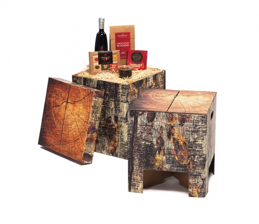 Dutch design chair treetrunk