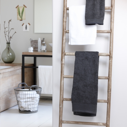 Baddoek taupe 50*100 Walra