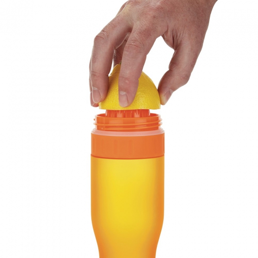 Citroenwaterfles oranje