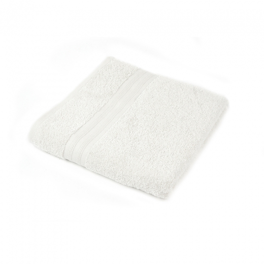 Handdoek wit 50x100 cm.