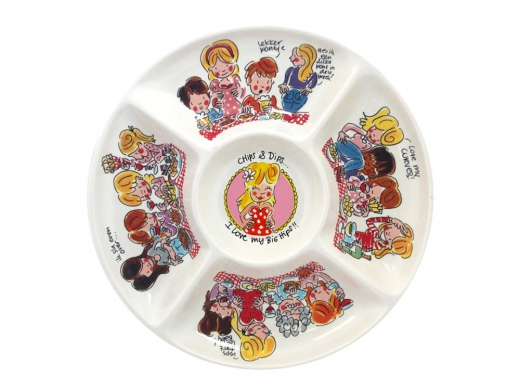 Snackschaal chips&dips Blond