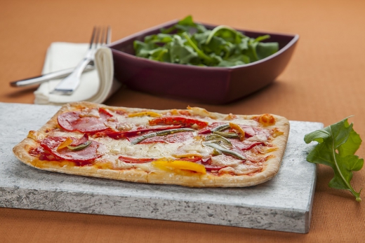 Steengrill met kurk onderzetter teksten taljsten