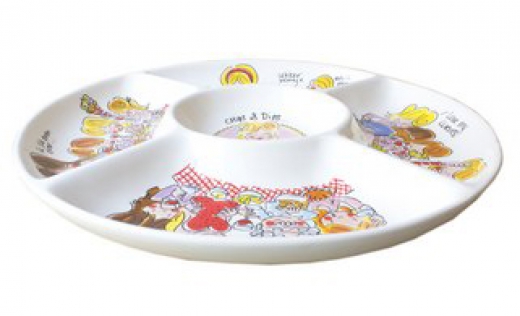 Snackschaal chips&dips Blond