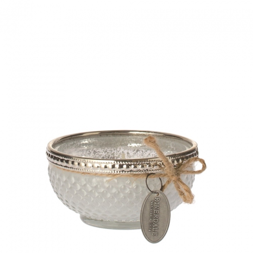 Sfeerlicht bubble white 9 cm.