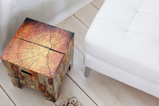 Dutch design chair treetrunk