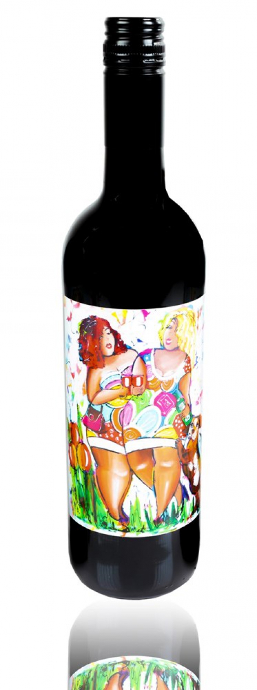 Merlot vrolijke dames
