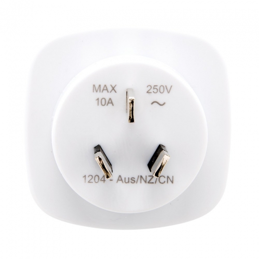 Geaarde wereld reisstekker set