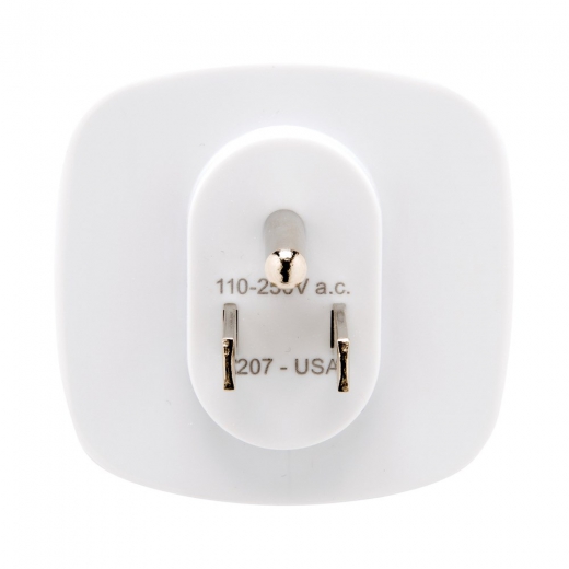 Geaarde wereld reisstekker set